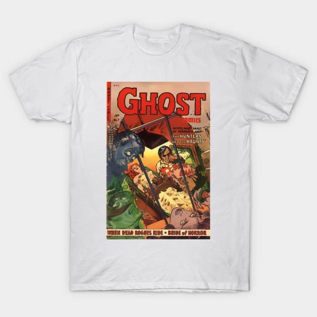 Ghost Comics #7 T-Shirt by Psychosis Media